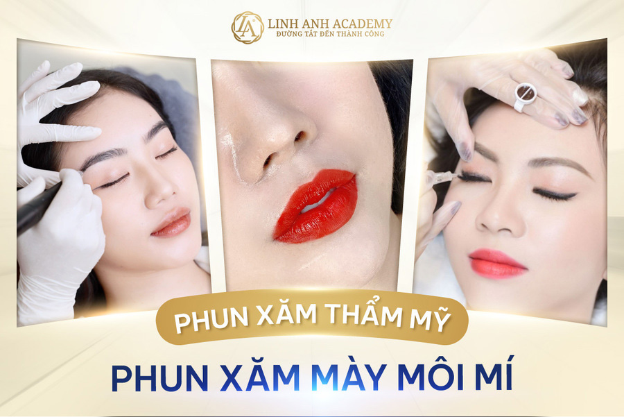 kinh nghiệm học nghề phun xăm thẩm mỹ