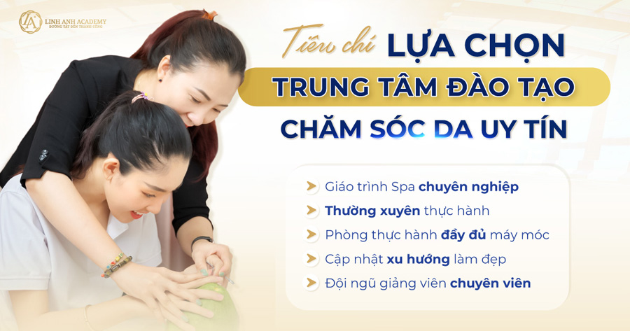 trung tâm dạy chăm sóc da tốt ở tphcm