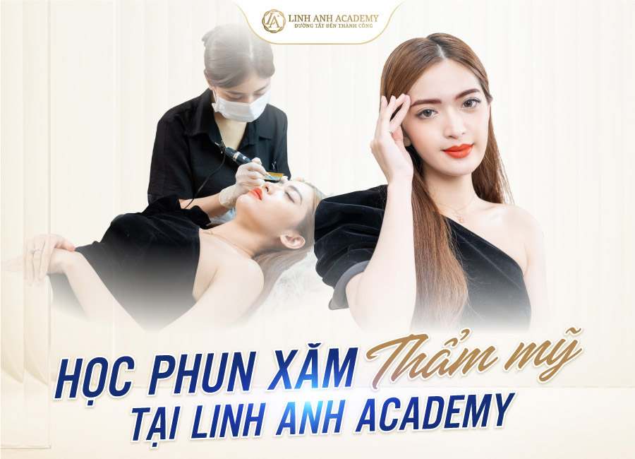 hình ảnh sau khi xăm lông mày màu nâu socola