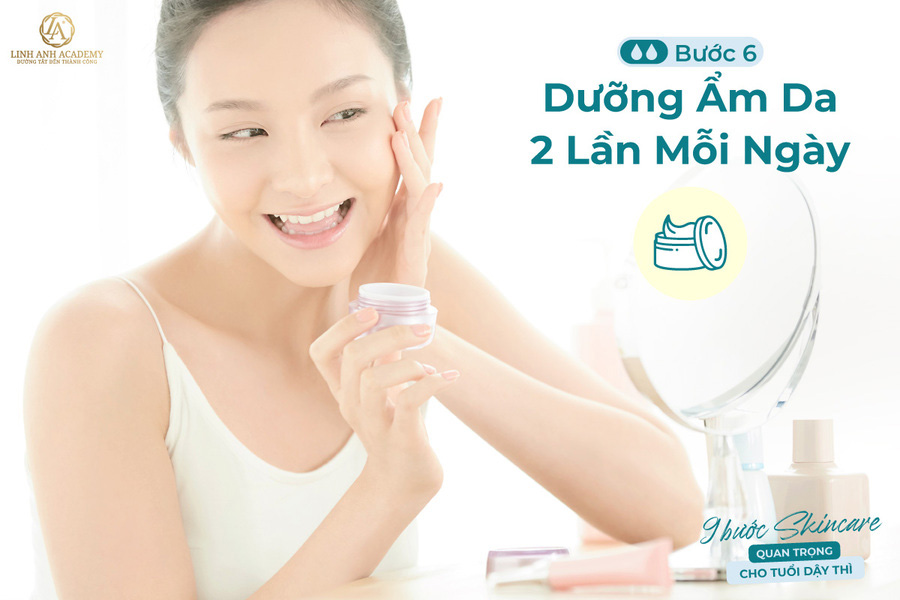 Bật mí 9 bước skincare "thần thánh" dành cho tuổi dậy thì! 5 các bước skincare cho tuổi dậy thì đơn giản dễ thực hiện