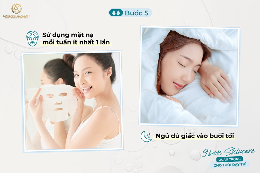 Bật mí 9 bước skincare "thần thánh" dành cho tuổi dậy thì! 4 các bước skincare cơ bản cho tuổi dậy thì hiệu quả nhất